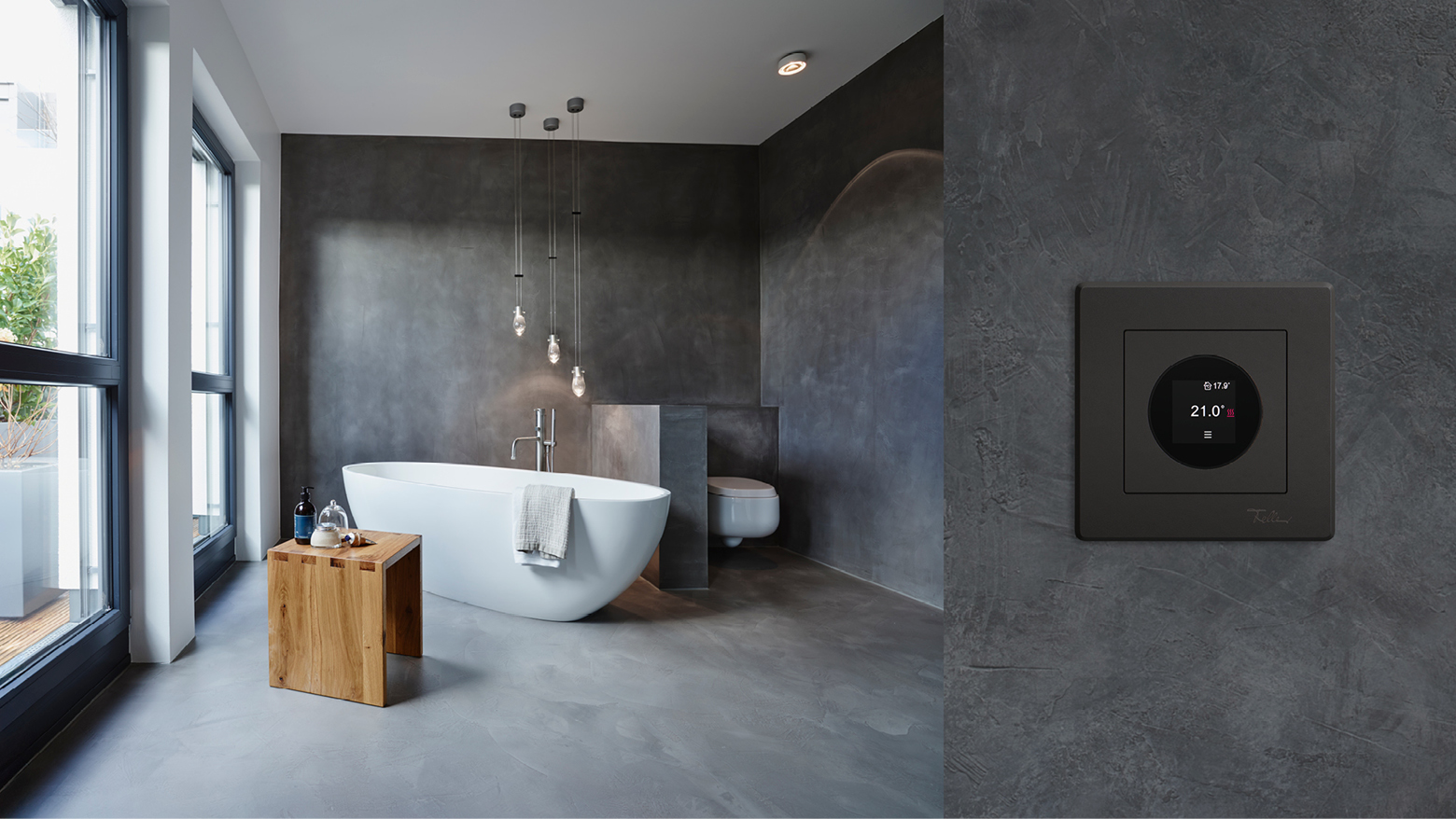 Un thermostat d'ambiance de dernière génération avec deux options d’utilisation